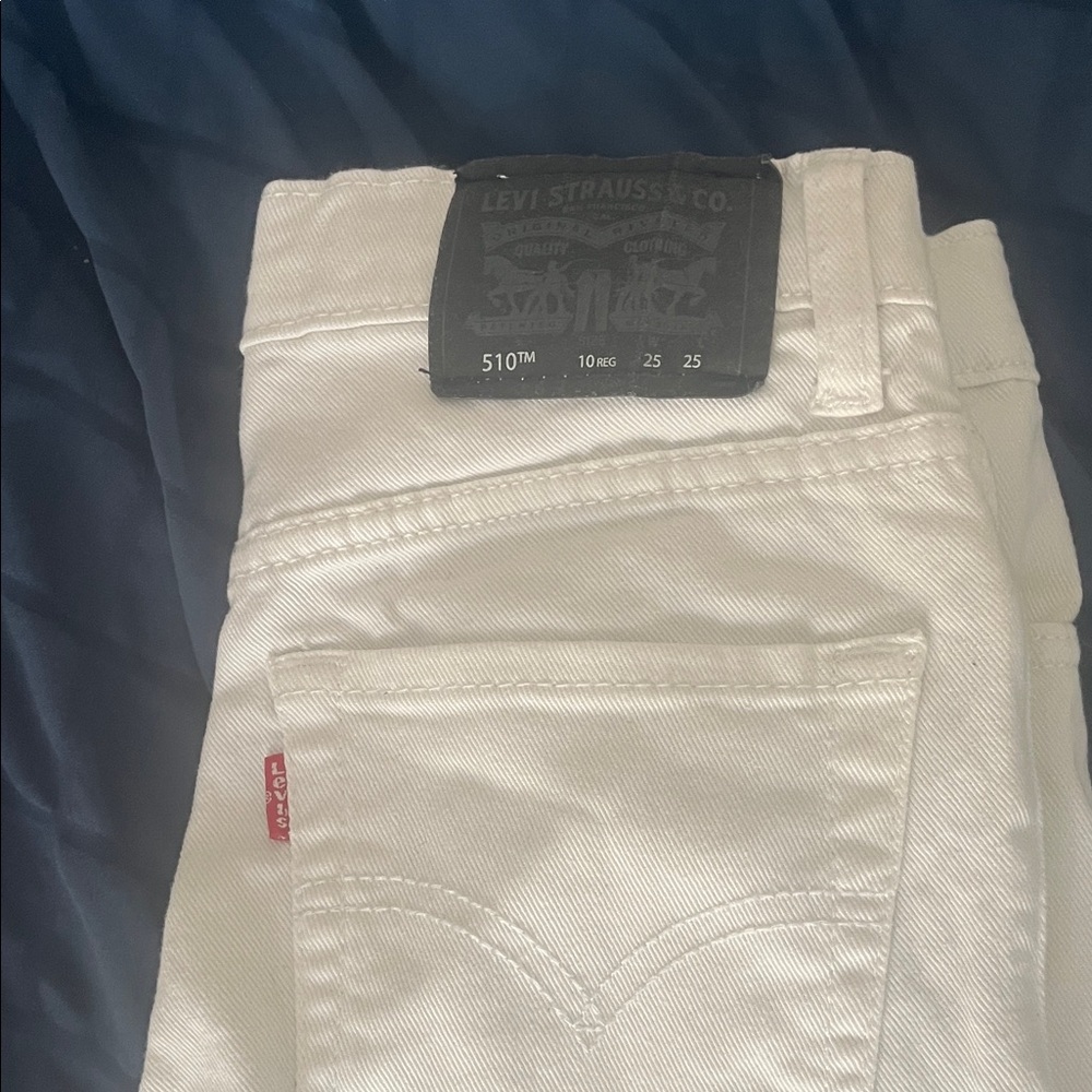 Levi's Men's Skinny White Jeans